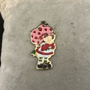 Vintage A.G.C. Strawberry Shortcake Pendant